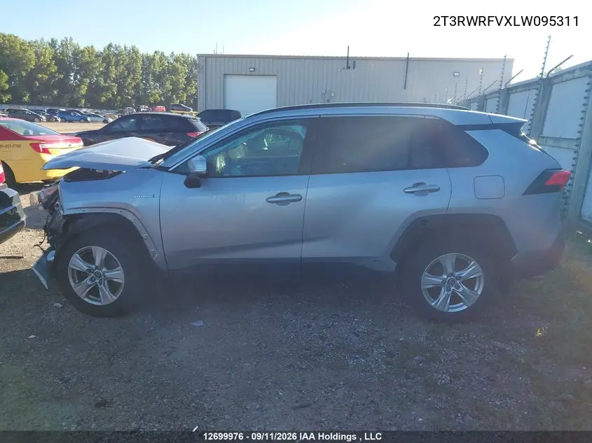 2020 TOYOTA RAV 4 VIN 2T3RWRFVXLW095311 — фото 15