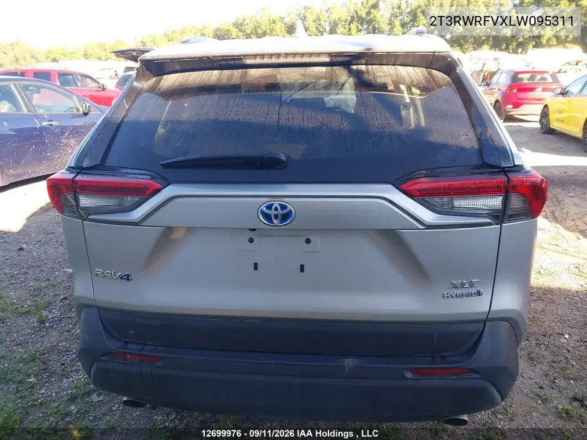 2020 TOYOTA RAV 4 VIN 2T3RWRFVXLW095311 — фото 17