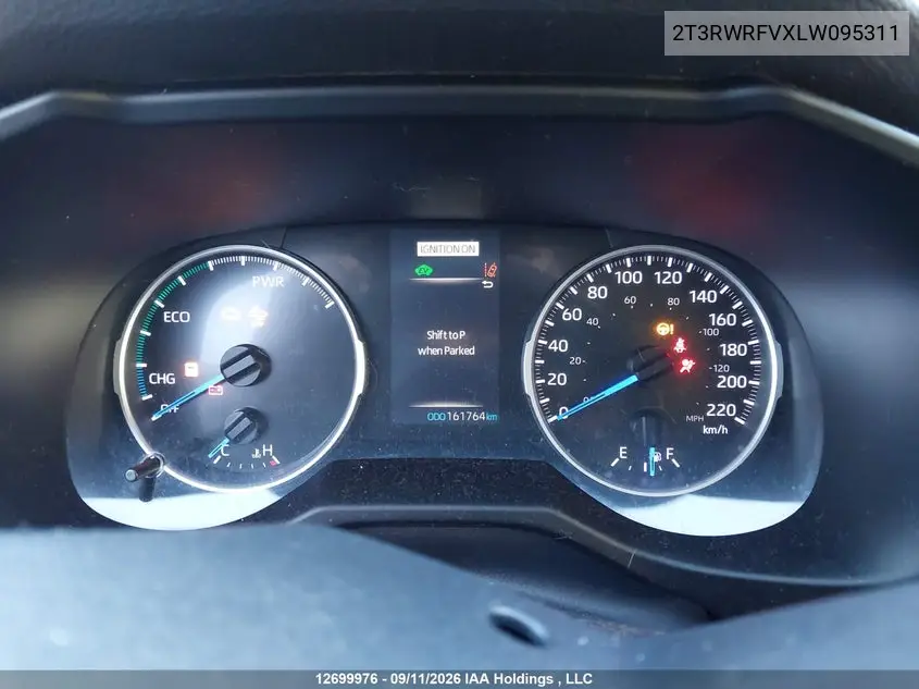 2020 TOYOTA RAV 4 VIN 2T3RWRFVXLW095311 — фото 7