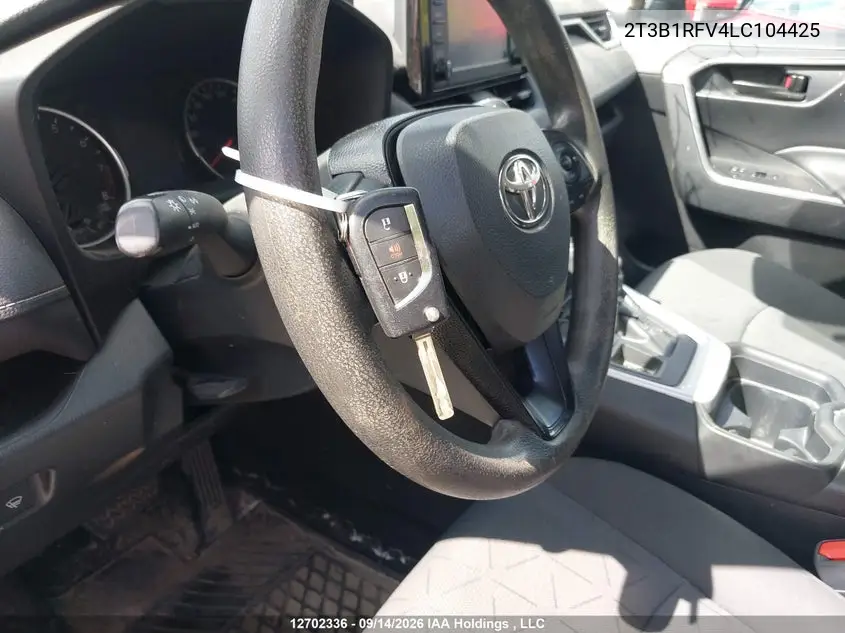 2020 TOYOTA RAV 4 VIN 2T3B1RFV4LC104425 — фото 11