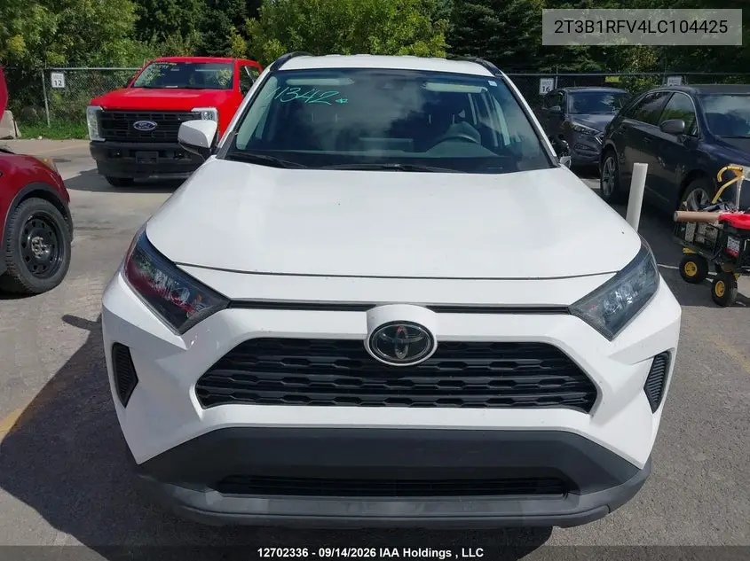 2020 TOYOTA RAV 4 VIN 2T3B1RFV4LC104425 — фото 12