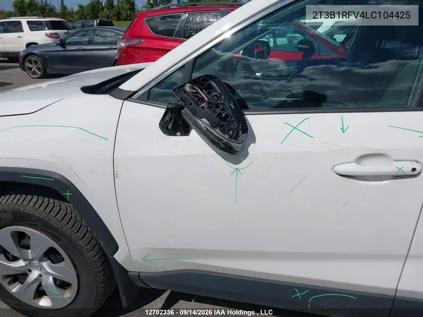 2020 TOYOTA RAV 4 VIN 2T3B1RFV4LC104425 — фото 20
