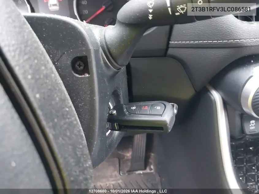 2020 TOYOTA RAV 4 VIN 2T3B1RFV3LC086581 — фото 11