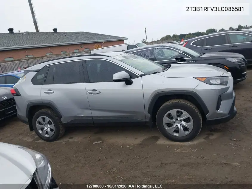 2020 TOYOTA RAV 4 VIN 2T3B1RFV3LC086581 — фото 14
