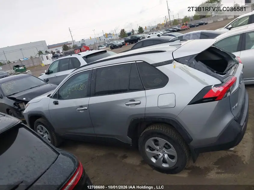 2020 TOYOTA RAV 4 VIN 2T3B1RFV3LC086581 — фото 15