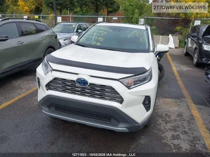 2020 TOYOTA RAV 4 VIN 2T3DWRFV8LW063595 — фото 13
