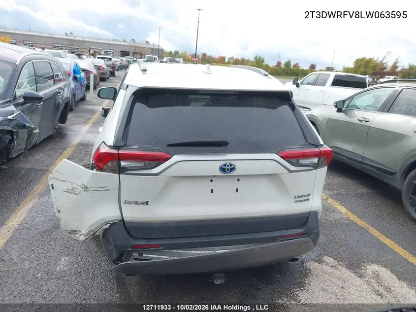 2020 TOYOTA RAV 4 VIN 2T3DWRFV8LW063595 — фото 17