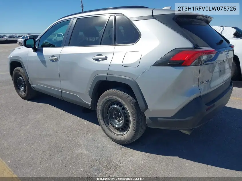 2020 TOYOTA RAV 4 VIN 2T3H1RFV0LW075725 — фото 3