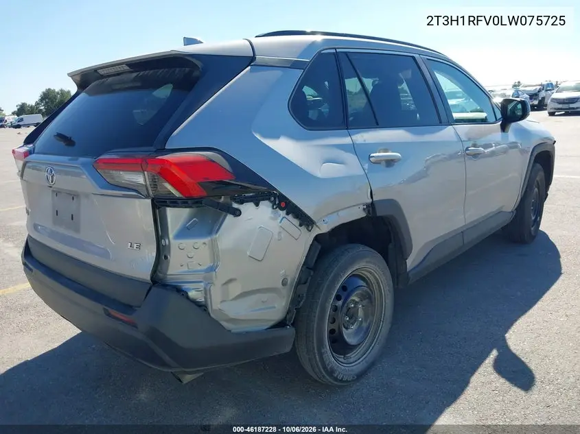 2020 TOYOTA RAV 4 VIN 2T3H1RFV0LW075725 — фото 4