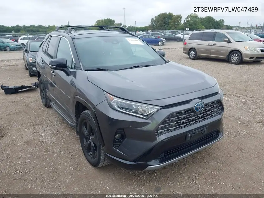 TOYOTA RAV 4 2020, VIN 2T3EWRFV7LW047439
