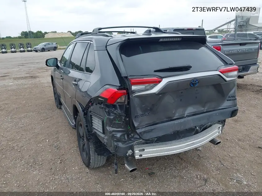 2020 TOYOTA RAV 4 VIN 2T3EWRFV7LW047439 — фото 3