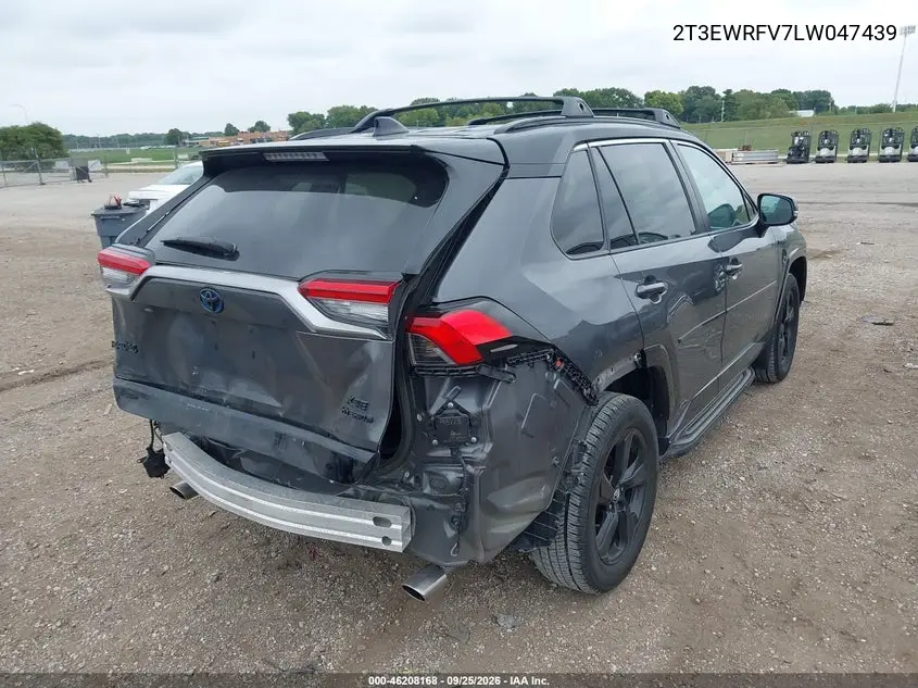 2020 TOYOTA RAV 4 VIN 2T3EWRFV7LW047439 — фото 4
