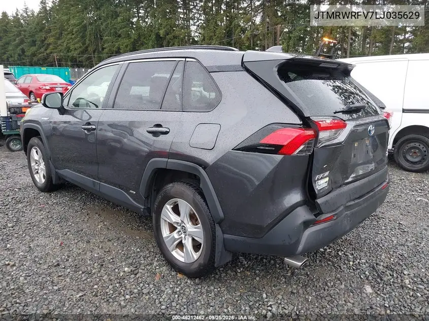 2020 TOYOTA RAV 4 VIN JTMRWRFV7LJ035629 — фото 3