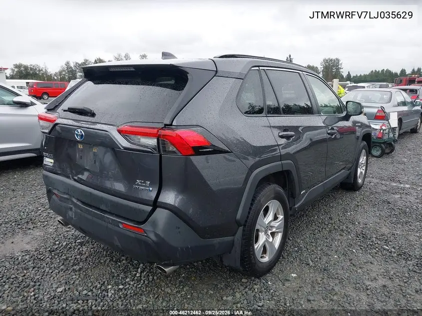 2020 TOYOTA RAV 4 VIN JTMRWRFV7LJ035629 — фото 4