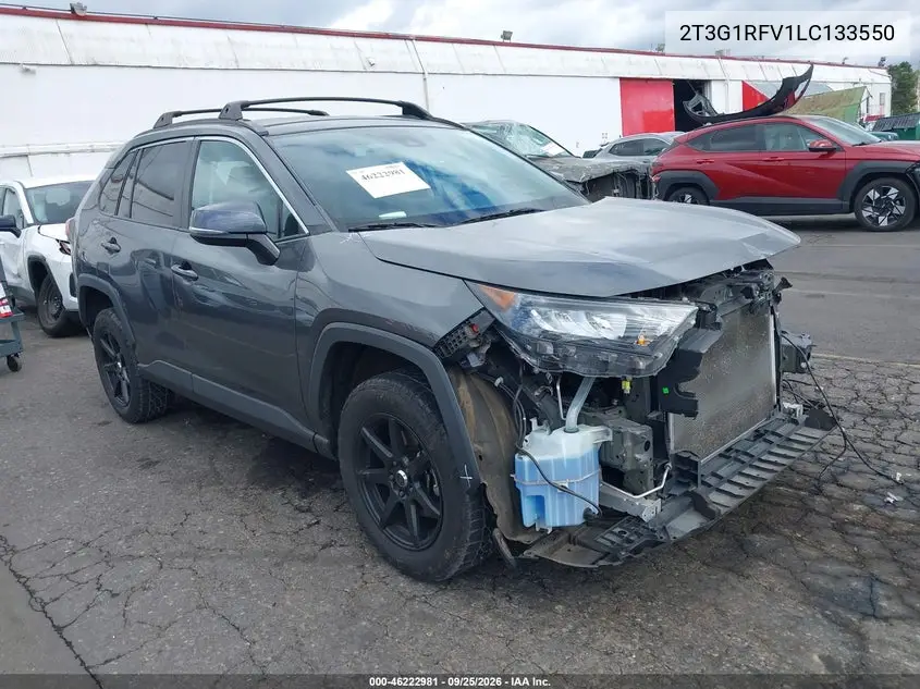 TOYOTA RAV 4 2020, VIN 2T3G1RFV1LC133550
