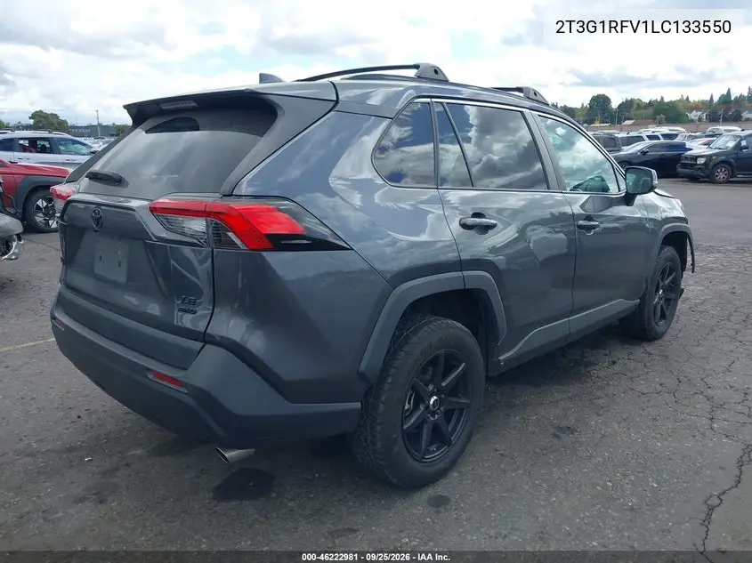 2020 TOYOTA RAV 4 VIN 2T3G1RFV1LC133550 — фото 4