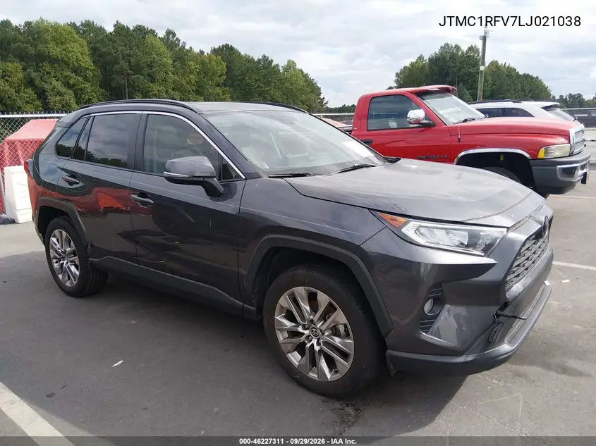 TOYOTA RAV 4 2020, VIN JTMC1RFV7LJ021038