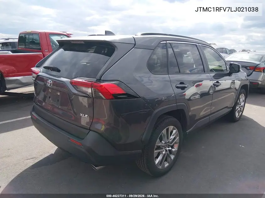 2020 TOYOTA RAV 4 VIN JTMC1RFV7LJ021038 — фото 4