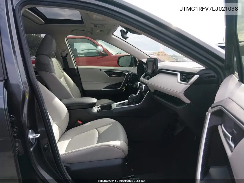 2020 TOYOTA RAV 4 VIN JTMC1RFV7LJ021038 — фото 5