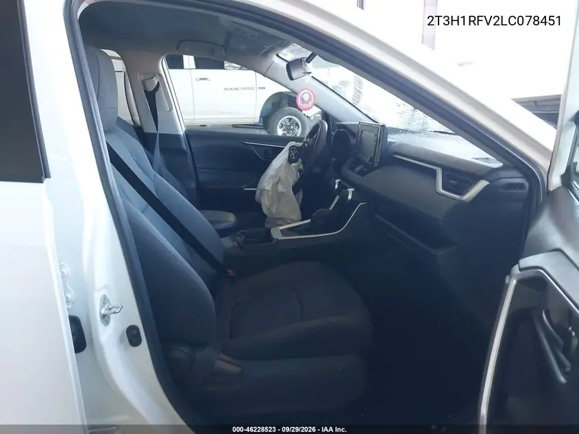 2020 TOYOTA RAV 4 VIN 2T3H1RFV2LC078451 — фото 5