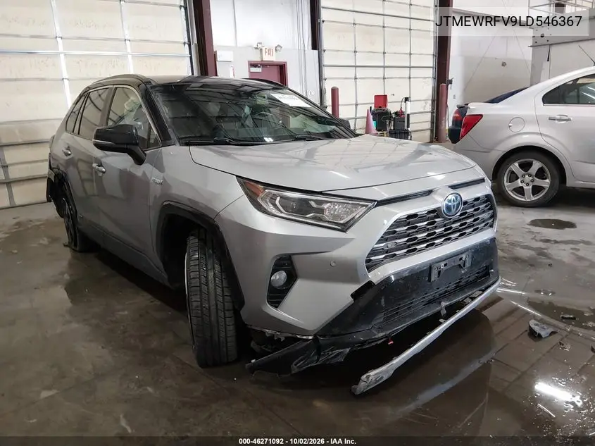 2020 TOYOTA RAV 4 VIN JTMEWRFV9LD546367 — фото 2