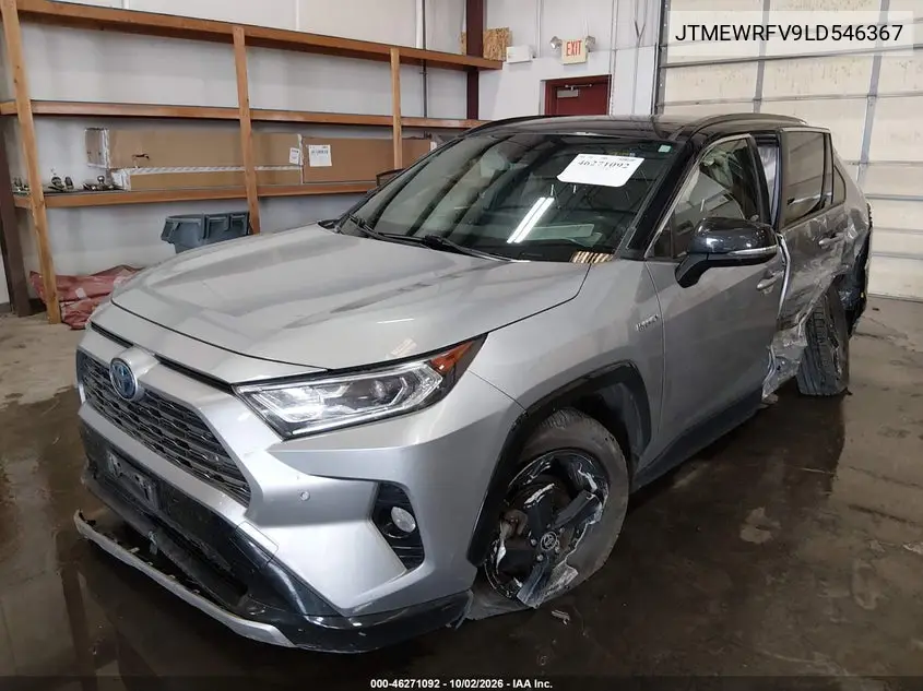 2020 TOYOTA RAV 4 VIN JTMEWRFV9LD546367 — фото 3