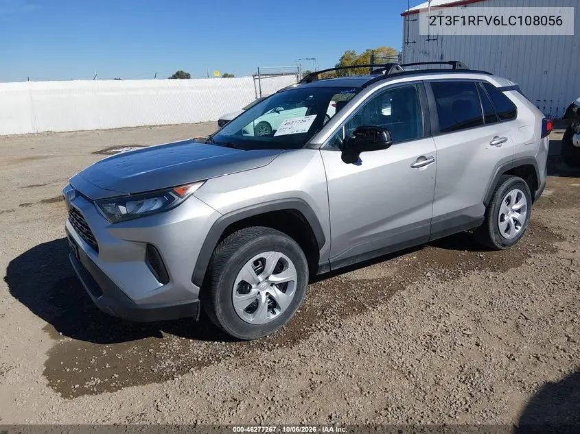 2020 TOYOTA RAV 4 VIN 2T3F1RFV6LC108056 — фото 2