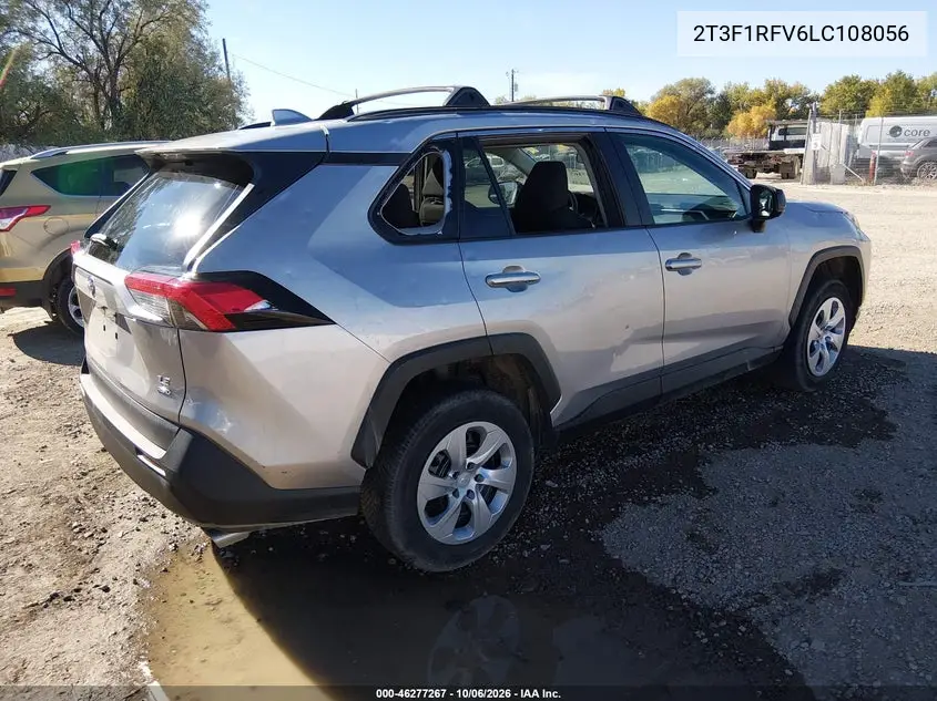 2020 TOYOTA RAV 4 VIN 2T3F1RFV6LC108056 — фото 4