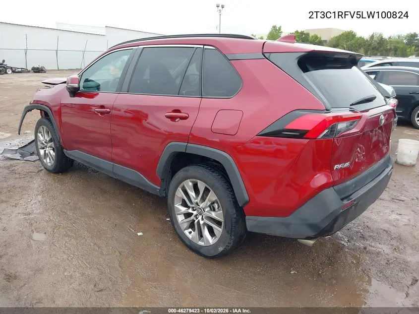 2020 TOYOTA RAV 4 VIN 2T3C1RFV5LW100824 — фото 3