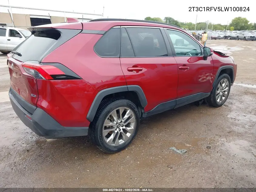 2020 TOYOTA RAV 4 VIN 2T3C1RFV5LW100824 — фото 4