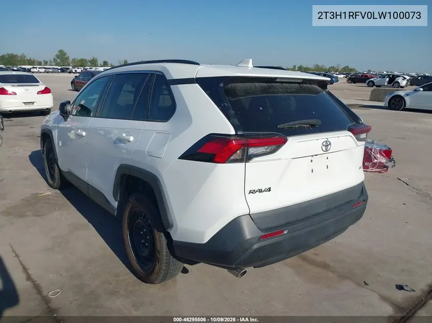 2020 TOYOTA RAV 4 VIN 2T3H1RFV0LW100073 — фото 3