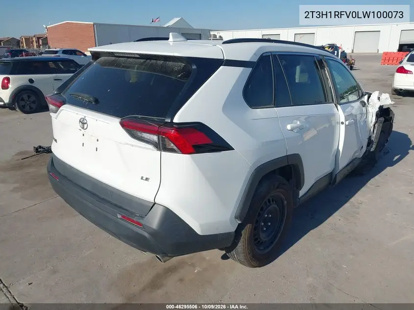 2020 TOYOTA RAV 4 VIN 2T3H1RFV0LW100073 — фото 4