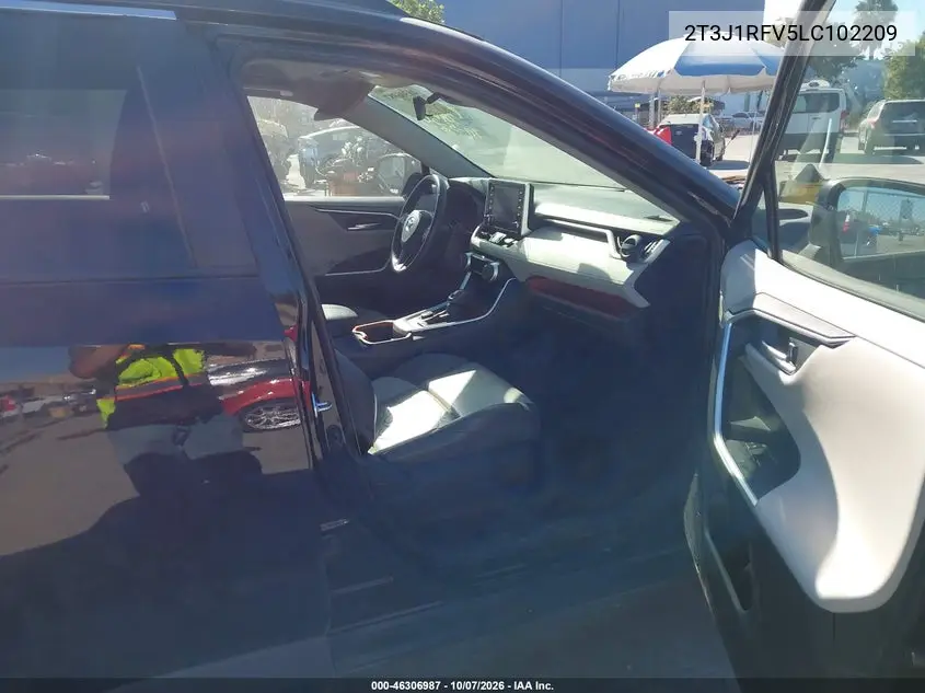 2020 TOYOTA RAV 4 VIN 2T3J1RFV5LC102209 — фото 5