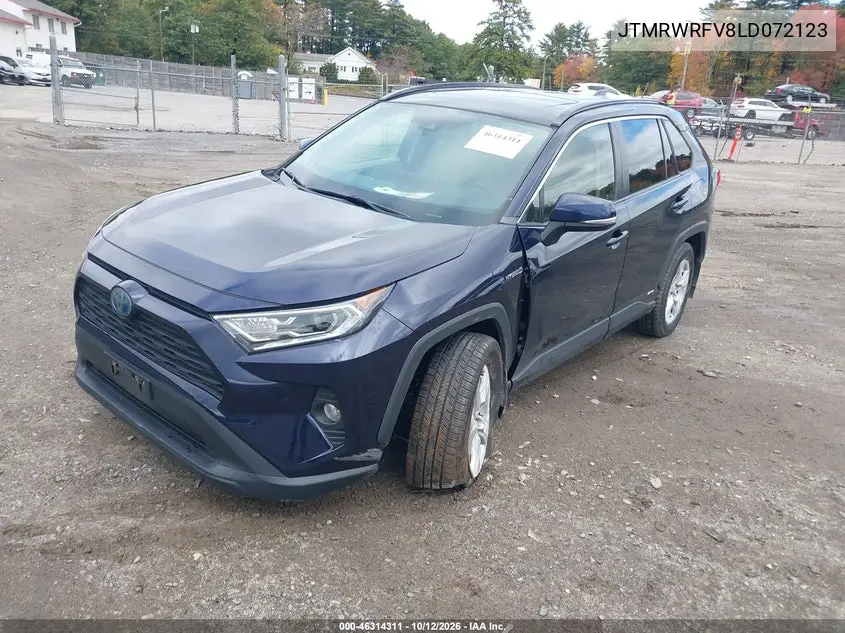 2020 TOYOTA RAV 4 VIN JTMRWRFV8LD072123 — фото 2