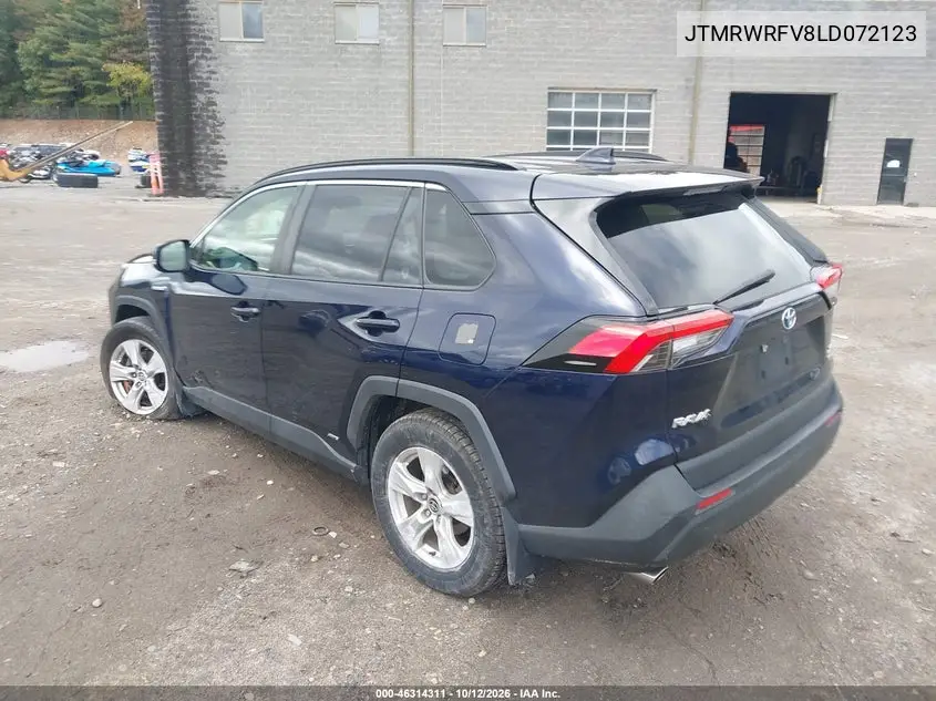 2020 TOYOTA RAV 4 VIN JTMRWRFV8LD072123 — фото 3