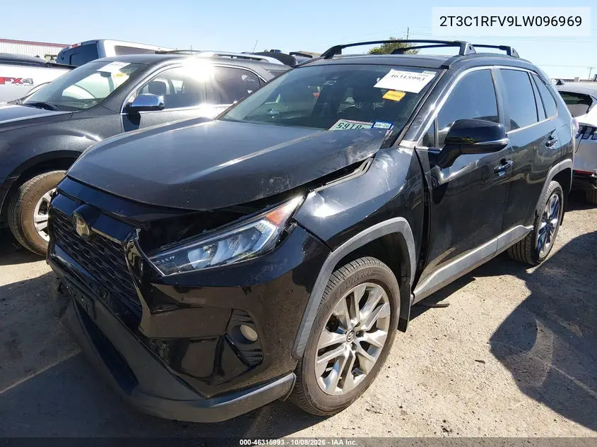 2020 TOYOTA RAV 4 VIN 2T3C1RFV9LW096969 — фото 2