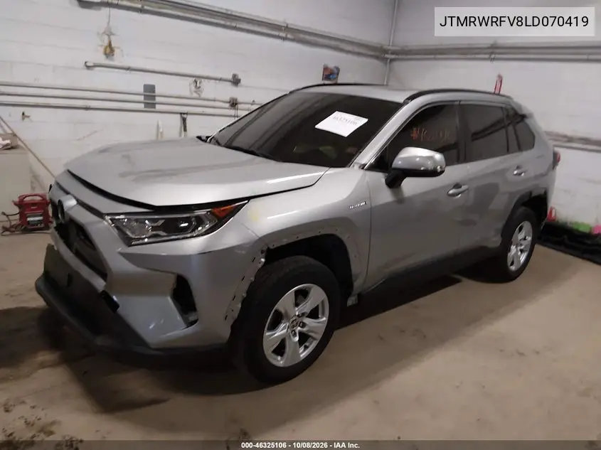 2020 TOYOTA RAV 4 VIN JTMRWRFV8LD070419 — фото 2