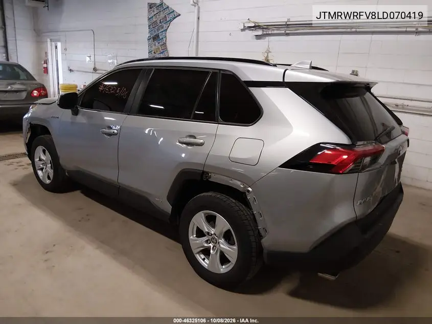 2020 TOYOTA RAV 4 VIN JTMRWRFV8LD070419 — фото 3