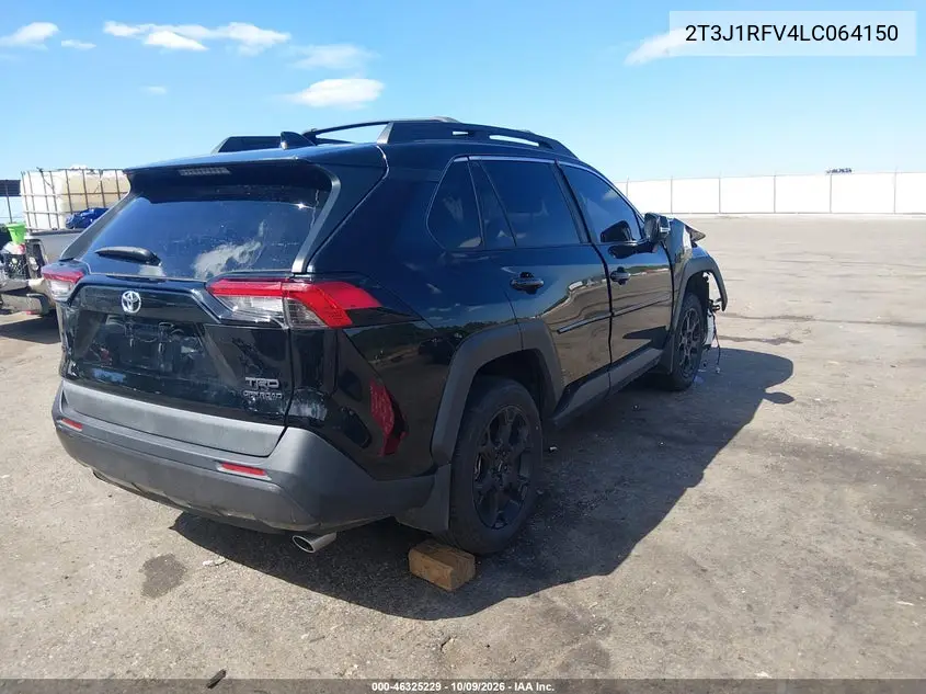2020 TOYOTA RAV 4 VIN 2T3J1RFV4LC064150 — фото 4