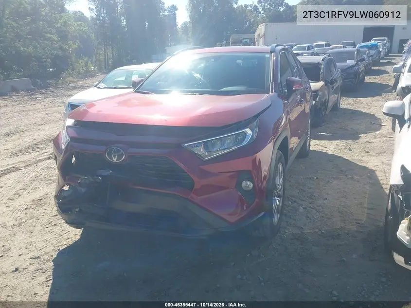 2020 TOYOTA RAV 4 VIN 2T3C1RFV9LW060912 — фото 2
