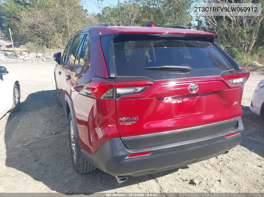 2020 TOYOTA RAV 4 VIN 2T3C1RFV9LW060912 — фото 3