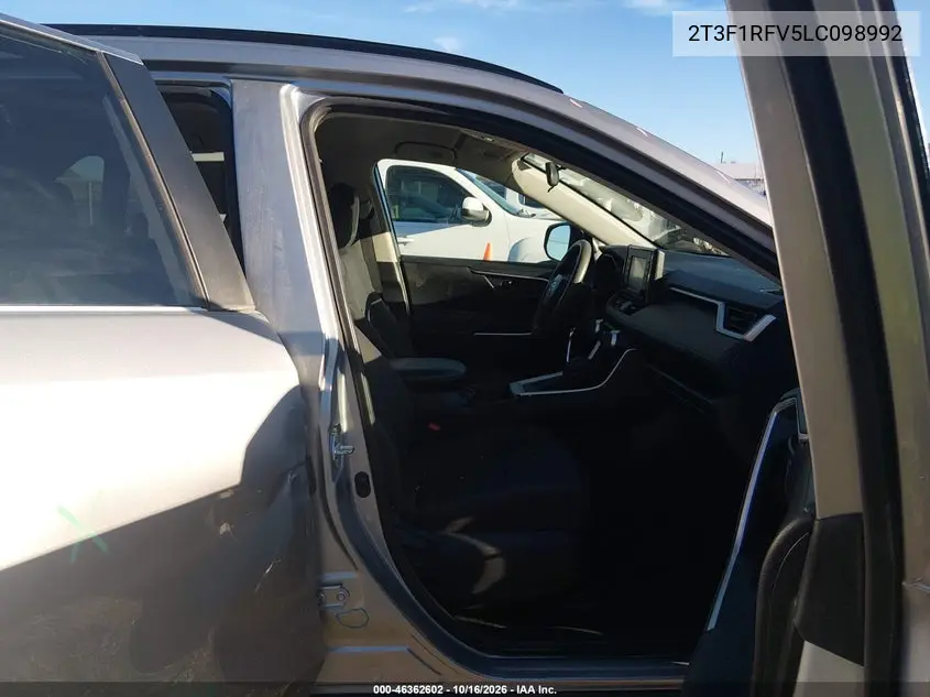 2020 TOYOTA RAV 4 VIN 2T3F1RFV5LC098992 — фото 5