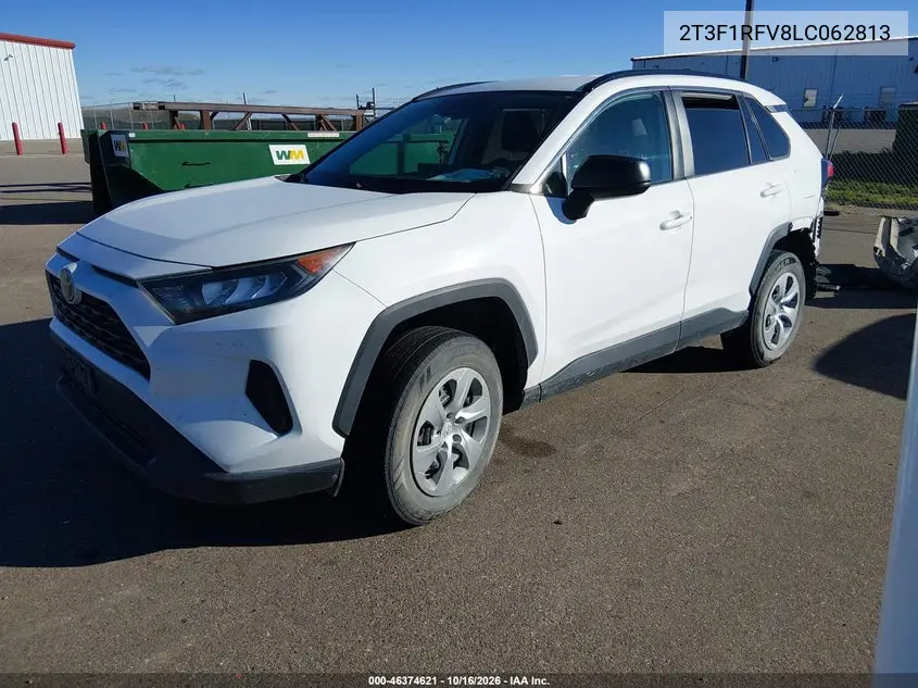 2020 TOYOTA RAV 4 VIN 2T3F1RFV8LC062813 — фото 2