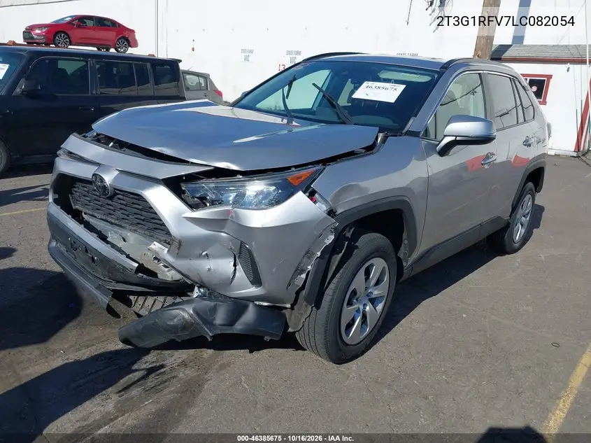 2020 TOYOTA RAV 4 VIN 2T3G1RFV7LC082054 — фото 2