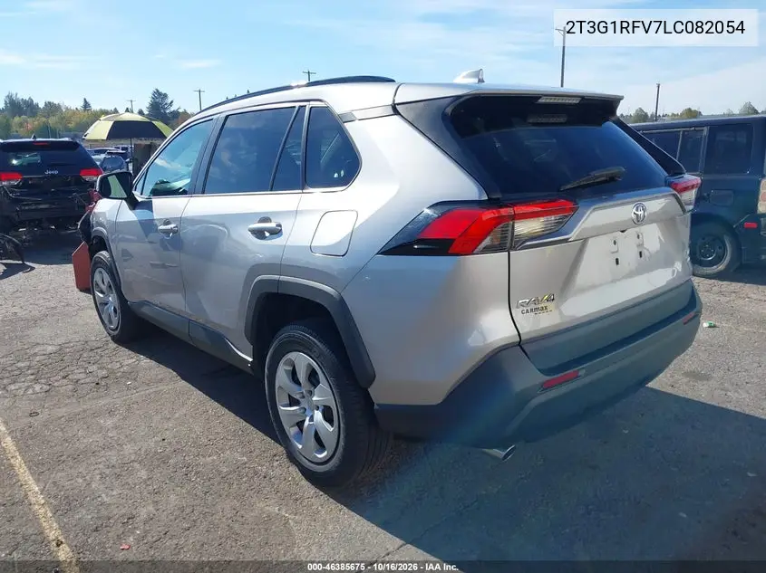 2020 TOYOTA RAV 4 VIN 2T3G1RFV7LC082054 — фото 3