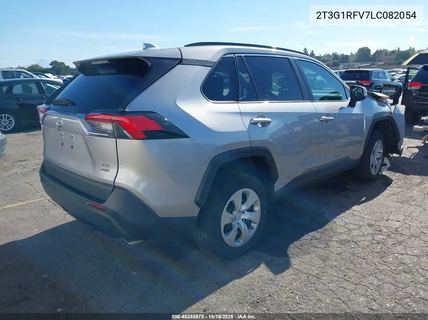 2020 TOYOTA RAV 4 VIN 2T3G1RFV7LC082054 — фото 4