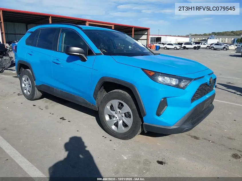 TOYOTA RAV 4 2020, VIN 2T3H1RFV5LC079545