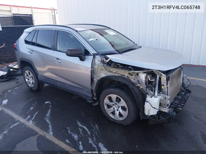 TOYOTA RAV 4 2020, VIN 2T3H1RFV4LC065748