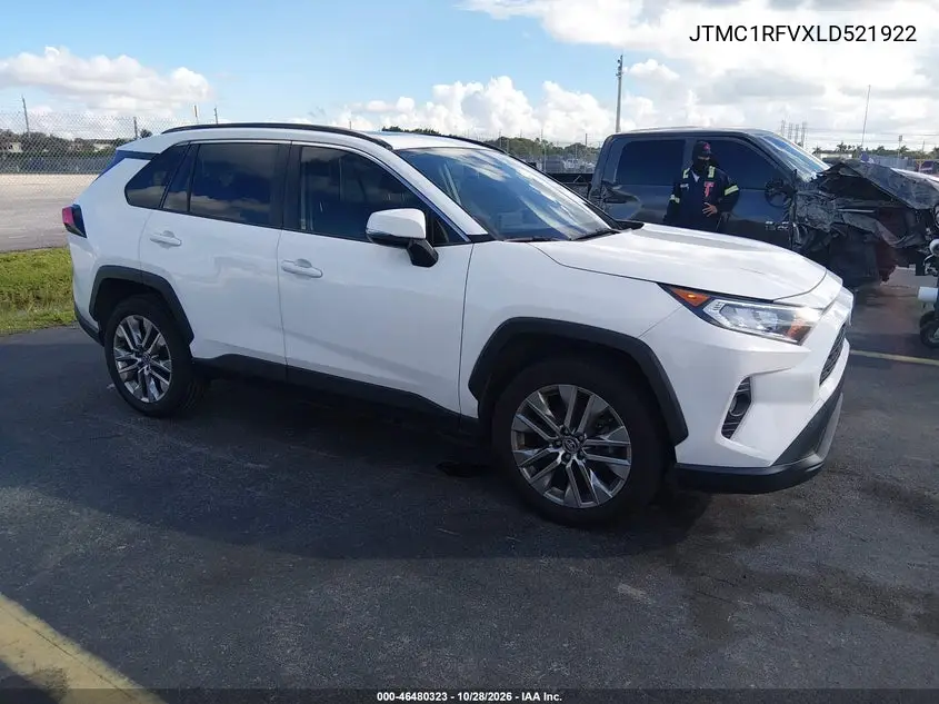 TOYOTA RAV 4 2020, VIN JTMC1RFVXLD521922