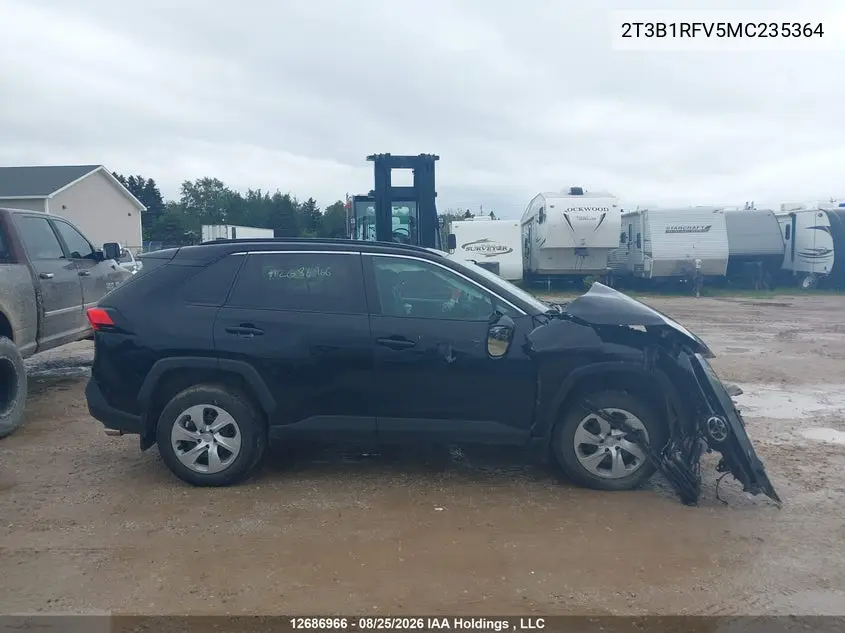2021 TOYOTA RAV 4 VIN 2T3B1RFV5MC235364 — фото 14